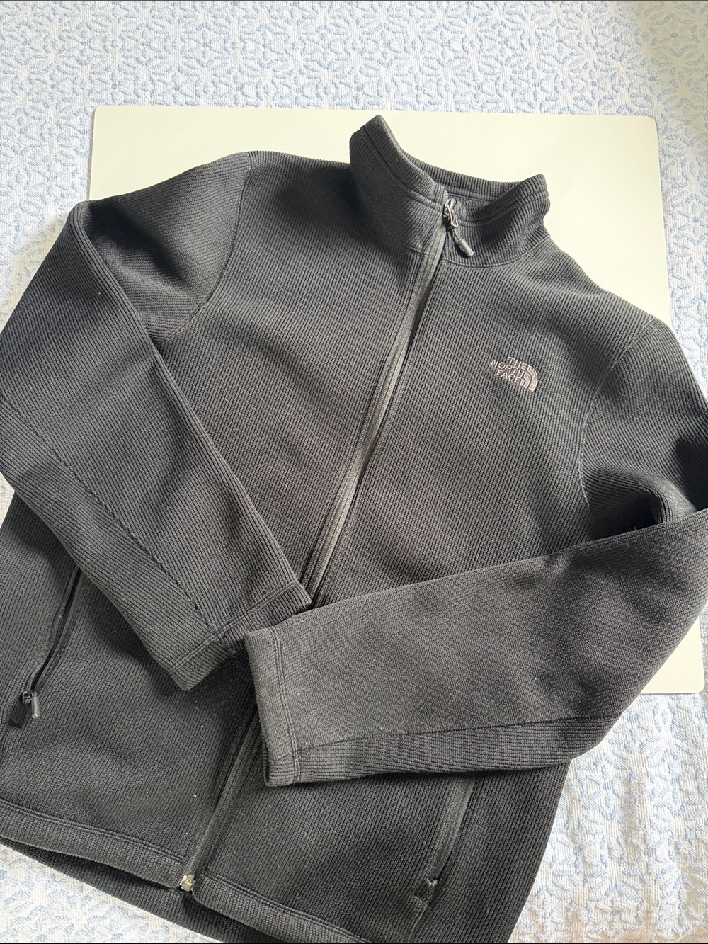The North Face Black Full-Zip Fleece Jacket